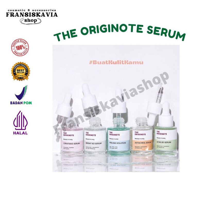 (ORI) THE IRIGINOTE SERUM /READY ALL PRODUK THE ORIGIOTE SERUM