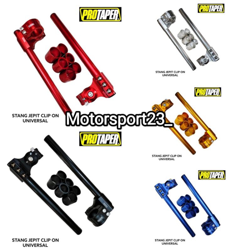 STANG JEPIT PROTAPER FULL CNC MODEL NUI MOTOR SATRIA FU SONIC 150