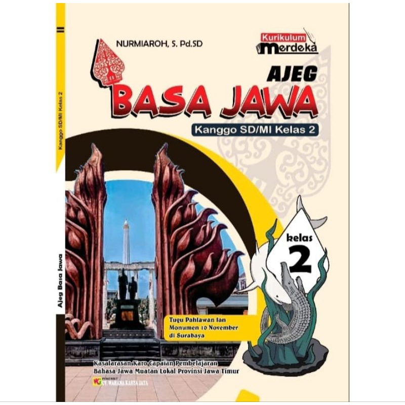BUKU PALET AJEG BAHASA JAWA KELAS 2 SD KUMER