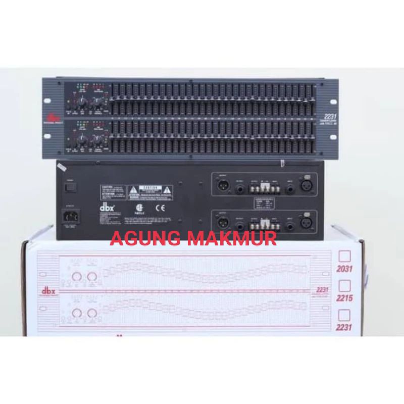 Equalizer DBX 2231 Grade A - equalizer DBX2231