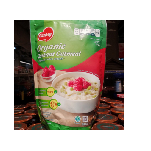 

Oatsy Organic Instant Oatmeal 500gr - Organik