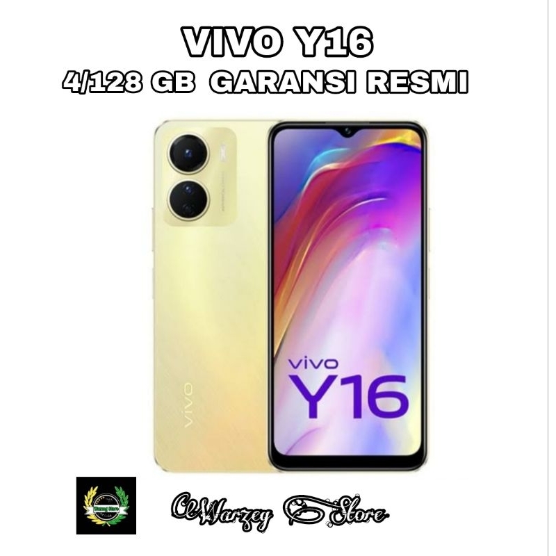 HP VIVO Y16 4/128 GB - VIVO Y 16 RAM 4GB ROM 128GB GARANSI RESMI