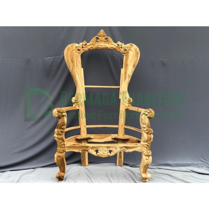 KURSI SYAHRINI LANCIP KAKI KECIL SOFA TAMU MEWAH UKIR DEKORASI RUANG TAMU TERMURAH SOFA KURSI PELAMI