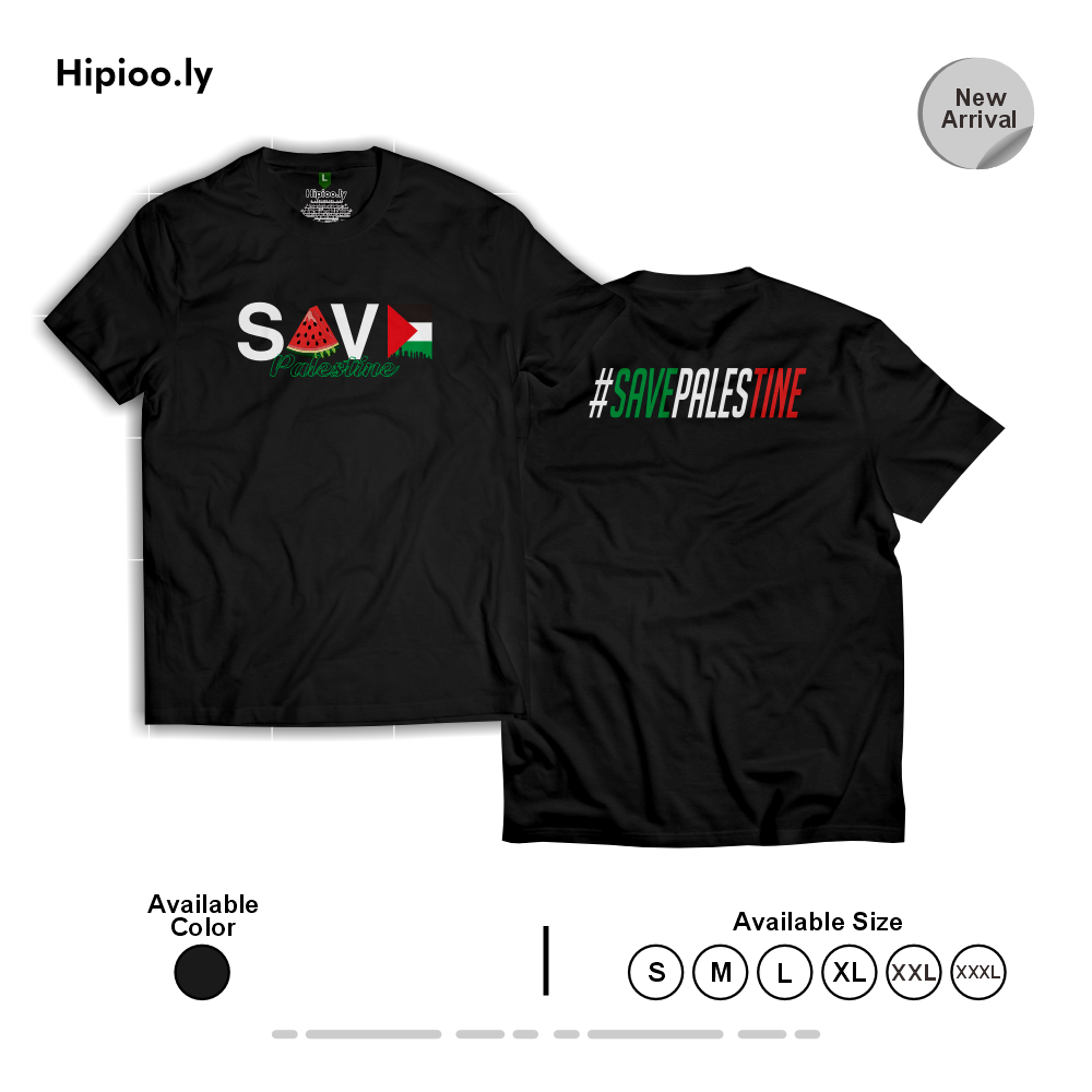 KAOS SAVE PALESTINE | KAOS FREE PALESTINE | SAVE GAZA | SAVE PALESTINE | HIPIOO