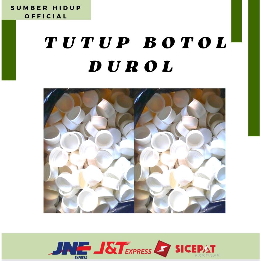 TUTUP BOTOL DUROL 1 / TUTUP ULIR MARJAN / KRATINDENG MURAH HARGA PER KG