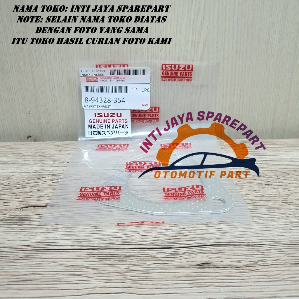 PERPAK KENALPOT isuzu nkr71 nkr66