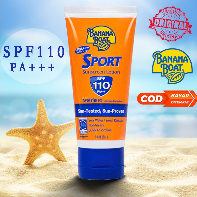 Banana Boat Sport Sunscreen Lotion/ Sunblock /SPF 110 PA+++ 90ml Spray