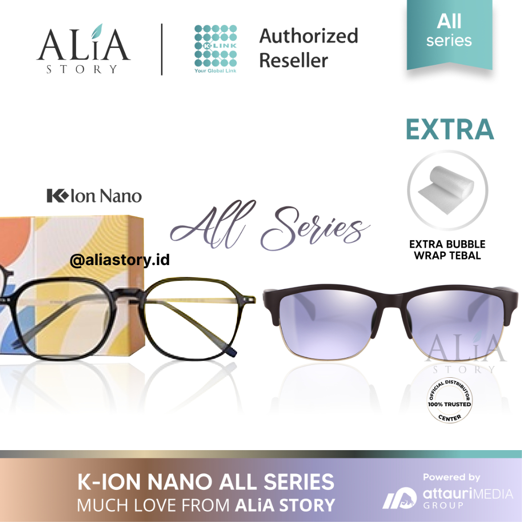 K Ion Nano All Series Original K-Link K Ion Nano Premium 5 6 7 8 9 Sunglasses Kacamata K Ion Nano Ki
