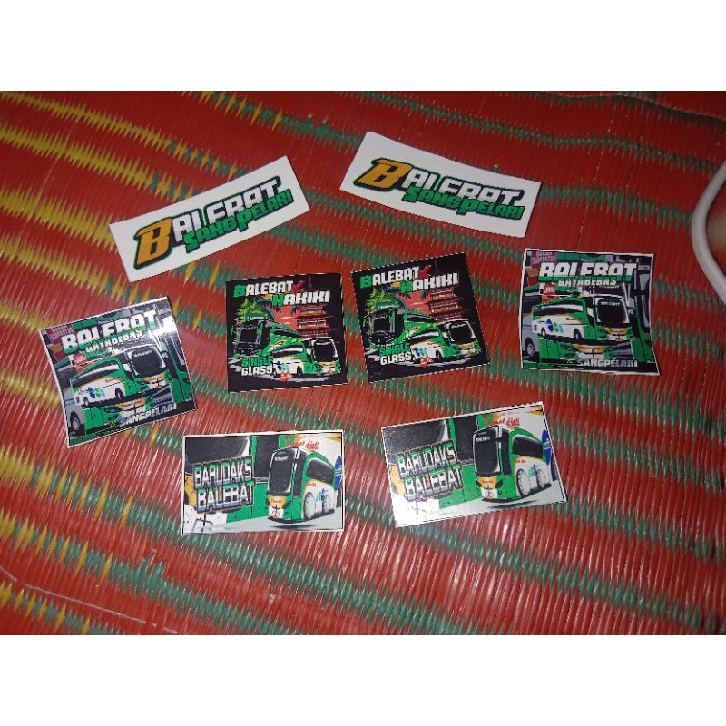

PAKET STIKER LENGKAP BALEBAT (ORI)