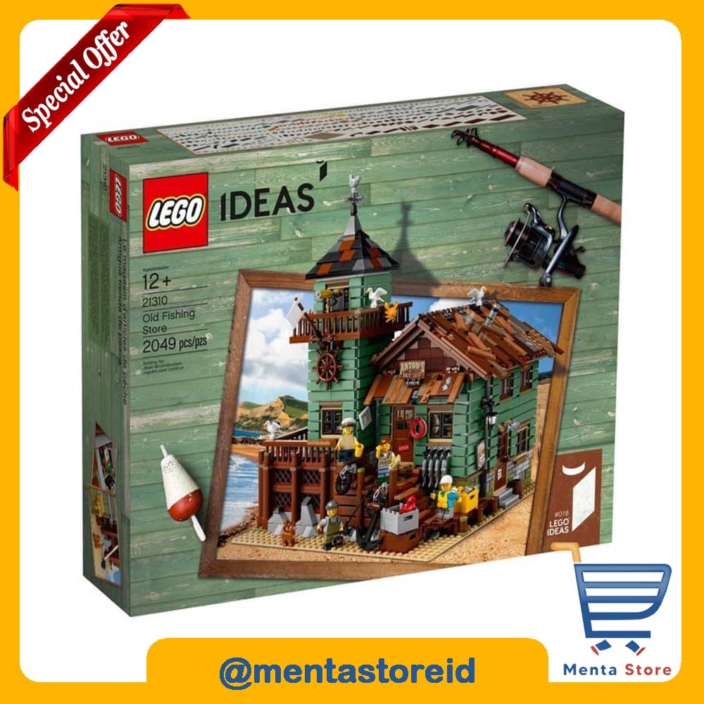 LEGO 21310 - CUUSO / Ideas - Old Fishing Store Exclusive Retired Ori