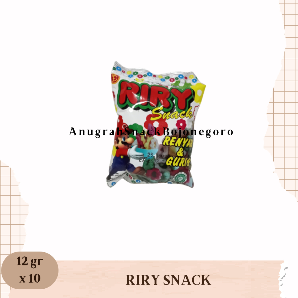 

Riry Snack Cincin Renceng 12gr x 10