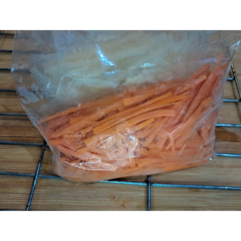 

Wortel Berastagi Potong 150gr (MiniPrep) | Isian Lumpia/risol & Acar Wortel Yoshinoya