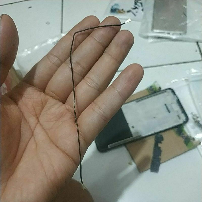 kabel antena sinyal bekas infinix hot 9 play