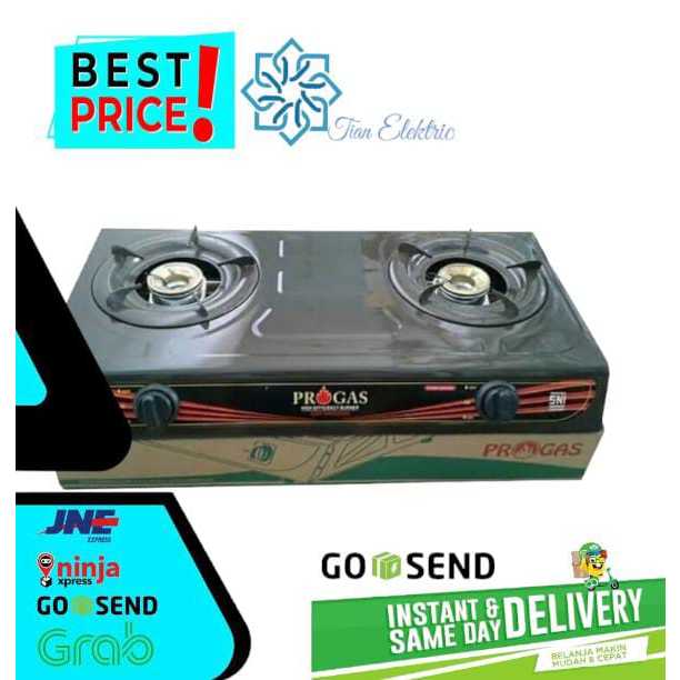 PROGAS PG-269 Kompor Gas 2 Tungku
