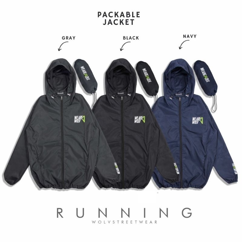 JAKET RUNNING ORIGINAL WOLV/ STREETWEAR JAKET DISTRO ORIGINAL WOLV
