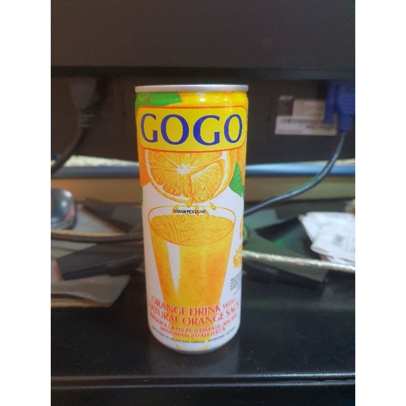 

Gogo Orange Drink with Natural Orange Sacs 237ml