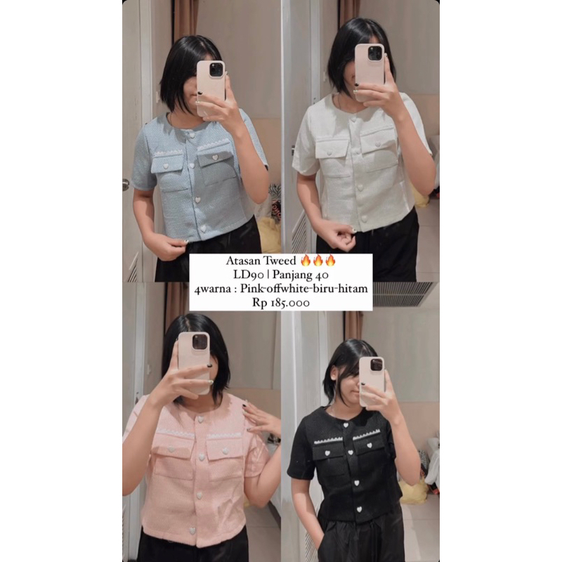Top Tweed Crop BKK
