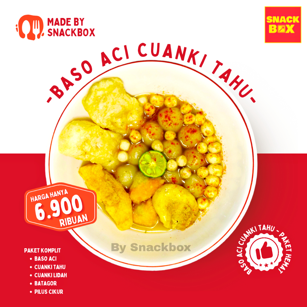 

Baso Aci Instan Original Cuanki Tahu