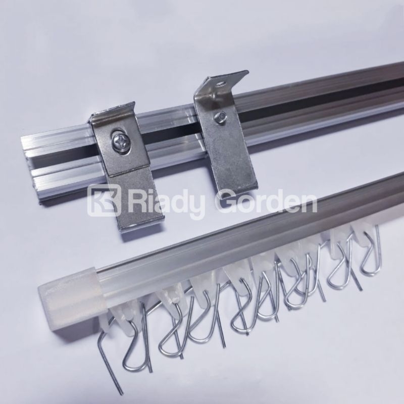 Batang gorden full set / besi gorden kotak alumunium