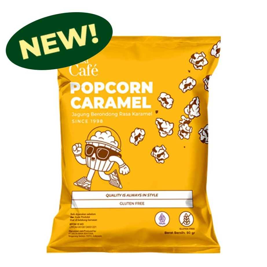 

Stok Banyak Popcorn Caramel Pack XXI Cafe 80gr