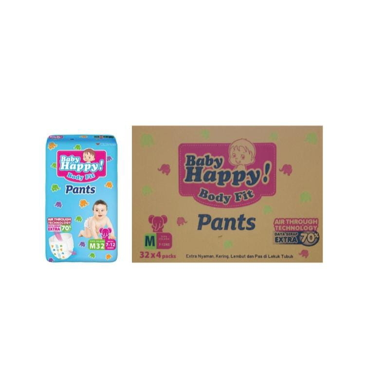 Pampers Baby Happy Pants M 32 - 1 Karton 4 {BALL}