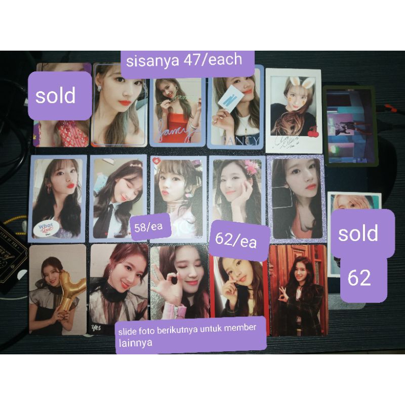 TWICE PC OFFICIAL KPOP GRUP CEWE SANA MINA MOMO TZUYU NAYEON CHAEYOUNG