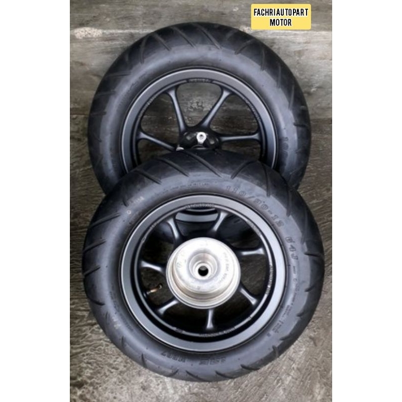 Velg Pelg Sett Ring 12 New Scoopy fi 2018-2020 Original