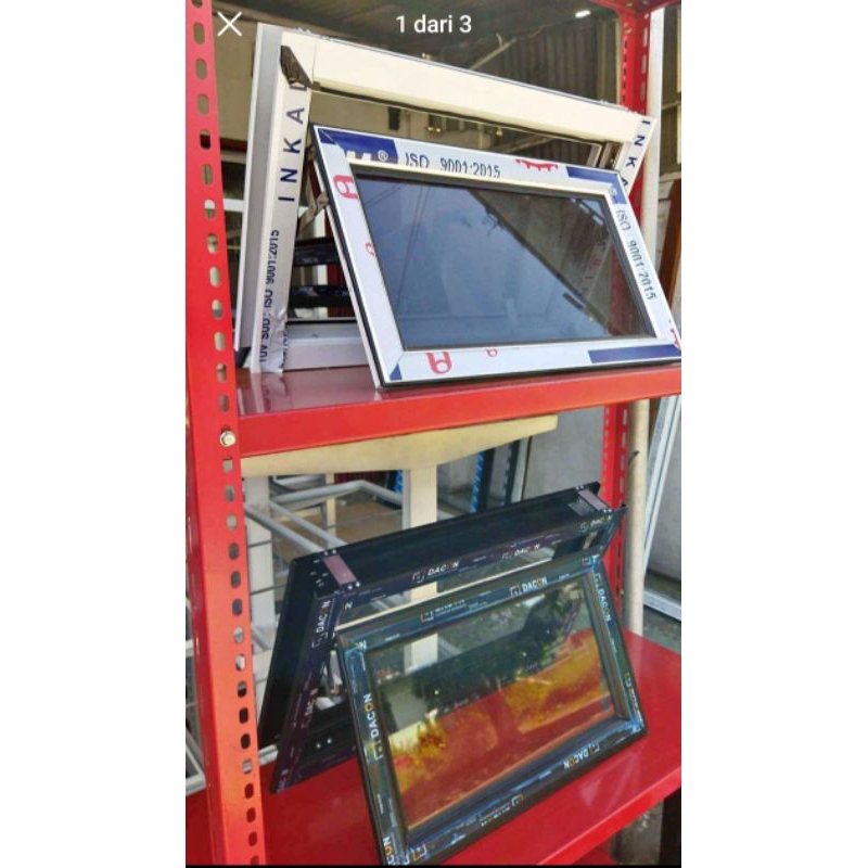 boven jendela alumunium 30x50