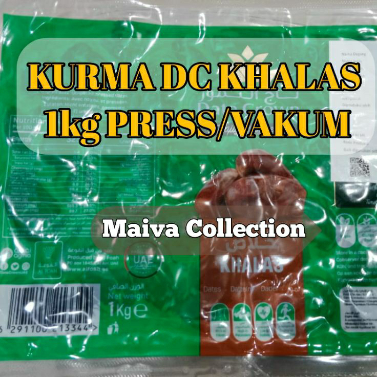 

Harga Termurah KURMA DATE CROWN KHALAS 1KG PRESS/PRES / VAKUM, Expired : Desember 2024 Best