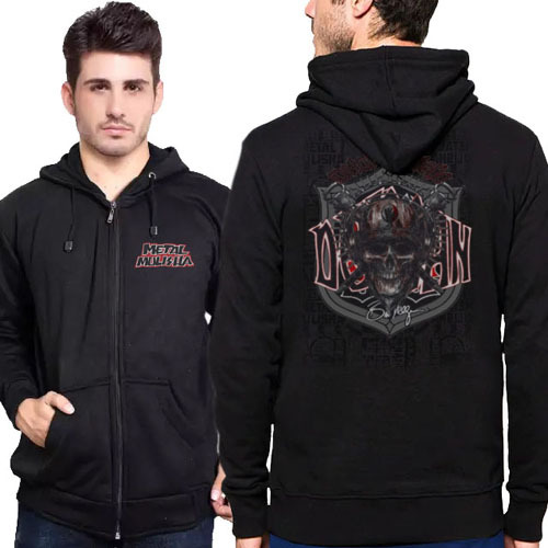Jaket Hoodie Brian Degan MX Metal Mulisha Hoodie Ritsleting Bahan Cotton Fleece New Zipper Hoodie