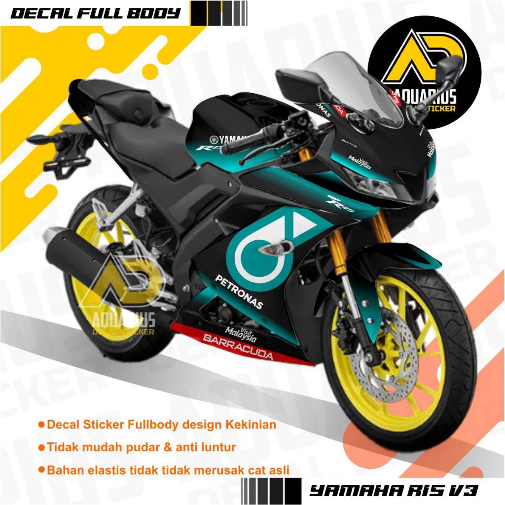 Decal R15 V3 Full Body Petronas