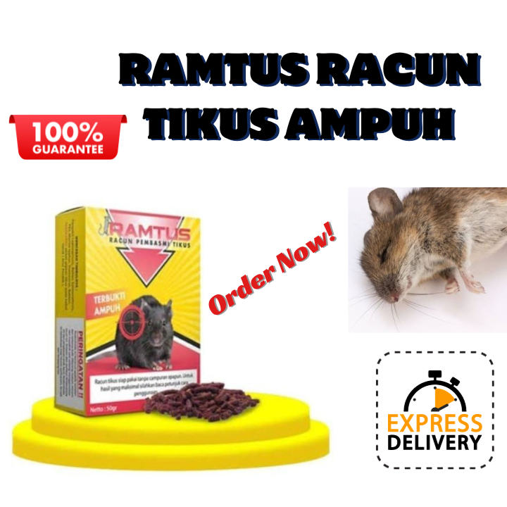 RAMTUS RACUN TIKUS AMPUH MEMBASMI TIKUS NAKAL