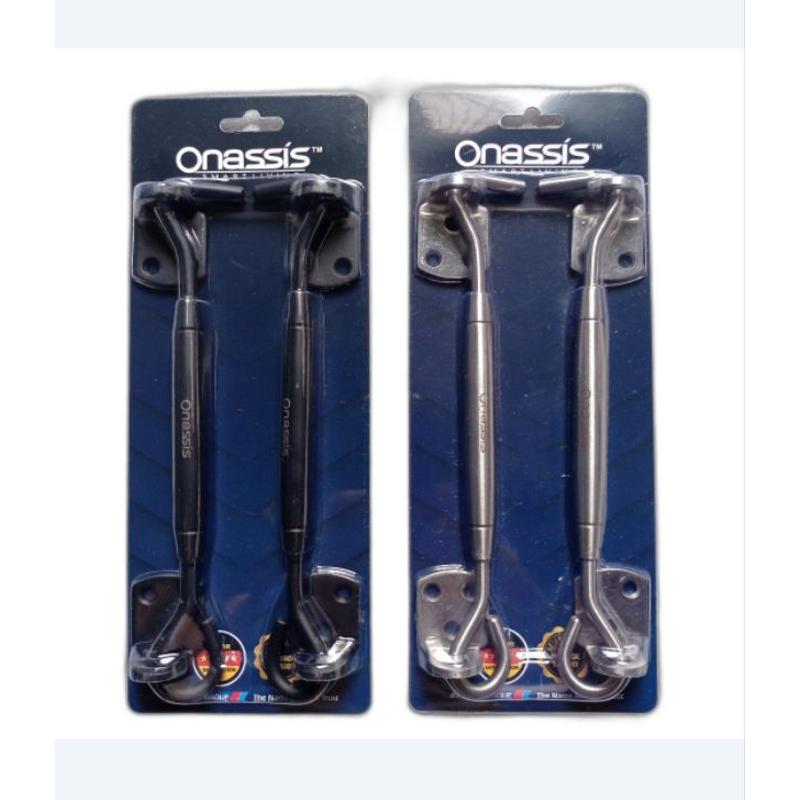 Terlaku.. Hak Angin Onassis Stainless SUS304 / Kait Jendela SUS304 / Hak Angin Premium Quality.