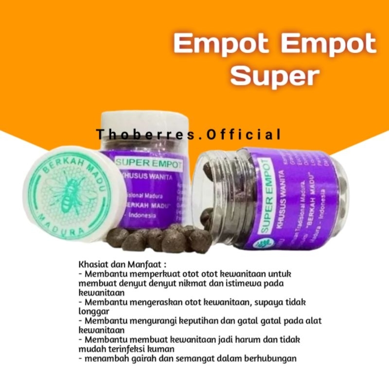 Empot Super Madura obat keputihan jamu rapet