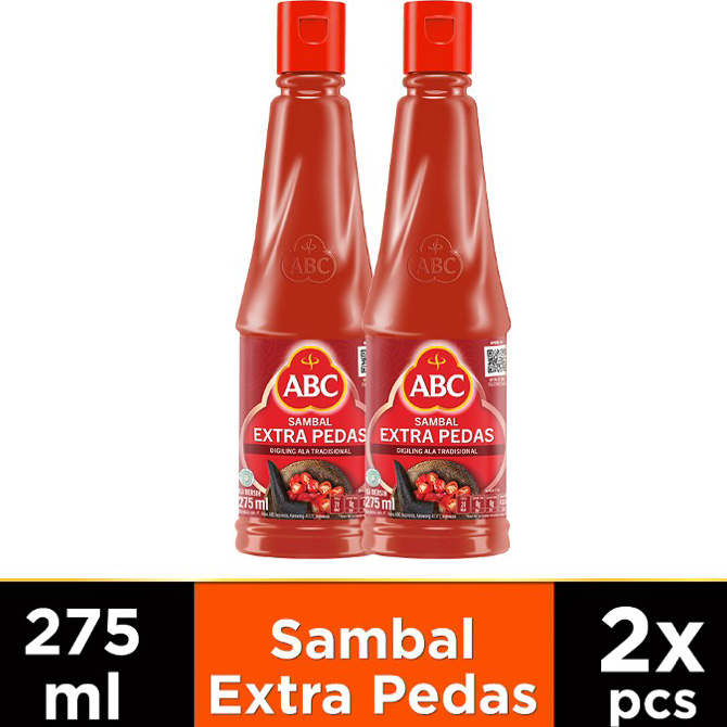 

Stock Banyak ABC Saus Sambal Extra Pedas 275 ml - Twin Pack Terlaku.