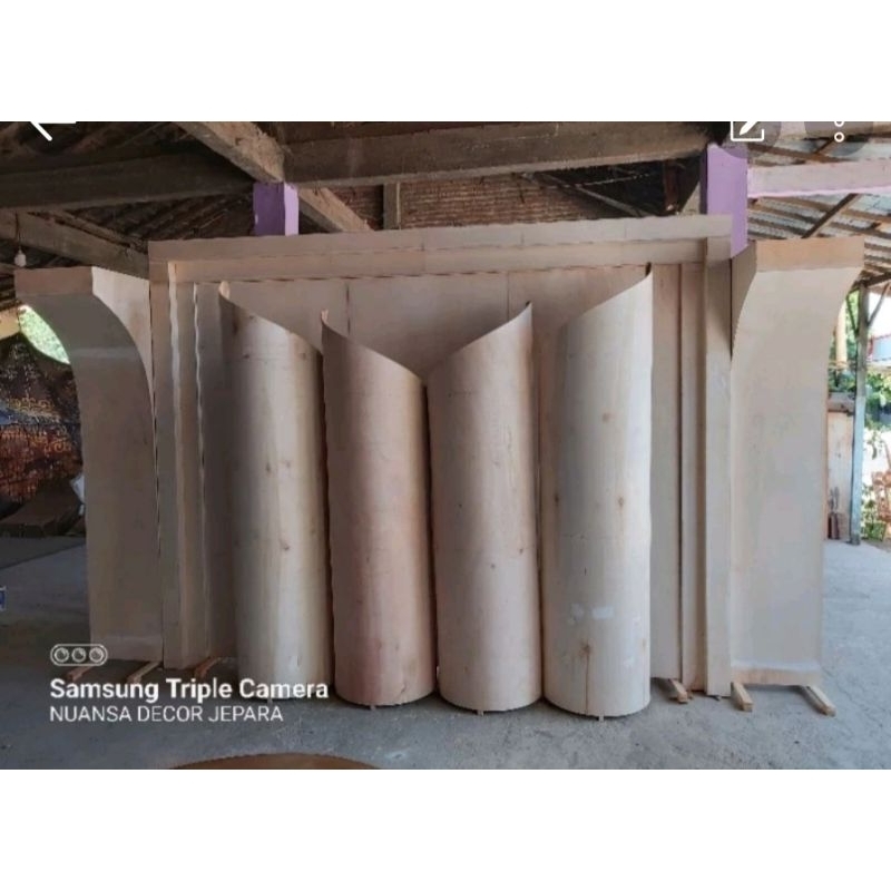 pelaminan backdrop/pelaminan manten/gebyok pelaminan