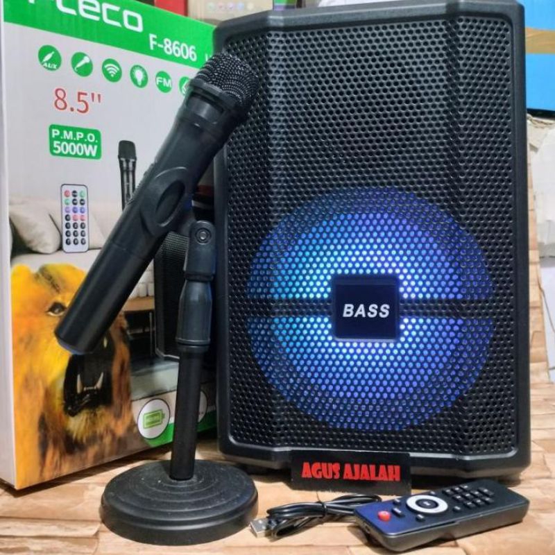 ✅cod speaker bluetooth gmc 897m super bass 8in 8inchi / speaker karaoke bluetooth speker gmc free mi