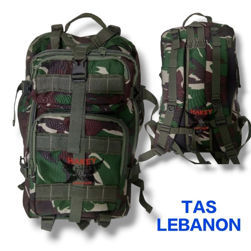 Tas Pria Tas Ransel Lebanon Army
