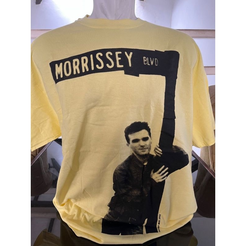 Morrissey Blvd vintage yellow Tshirt official merch