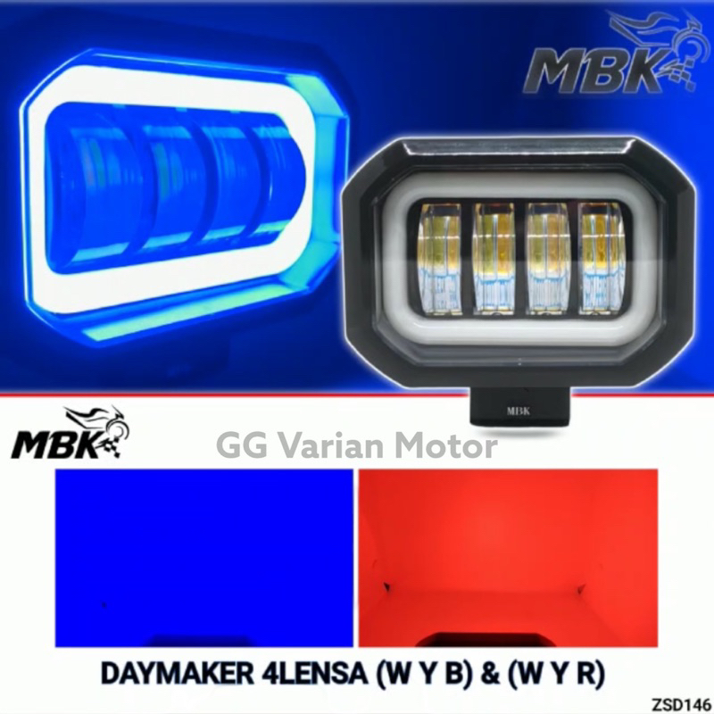 Lampu Tembak Sorot Cwl 4Led / Lampu 4D 30Wat Led Cwl