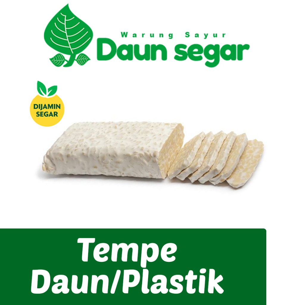 

Tempe Daun Besar/Sedang Fresh