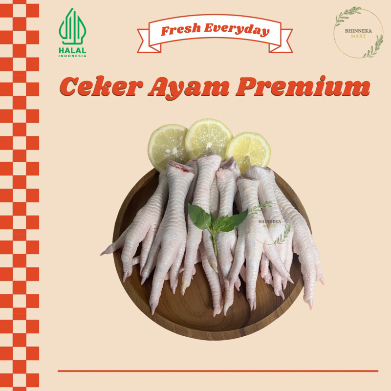 

Ceker Ayam Premium / Kaki Ayam