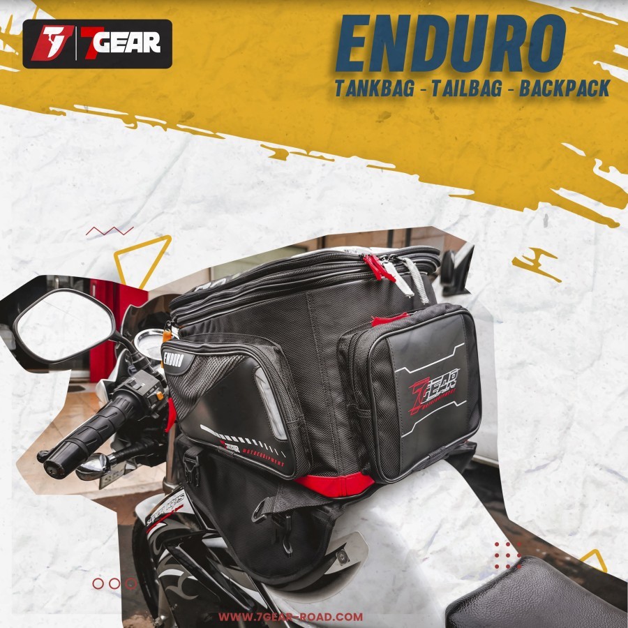 Tankbag ( Tas tangki ) New Enduro