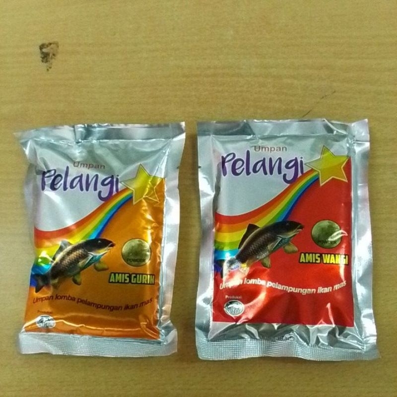 UMPAN PELANGI AMIS WANGI DAN AMIS GURIH