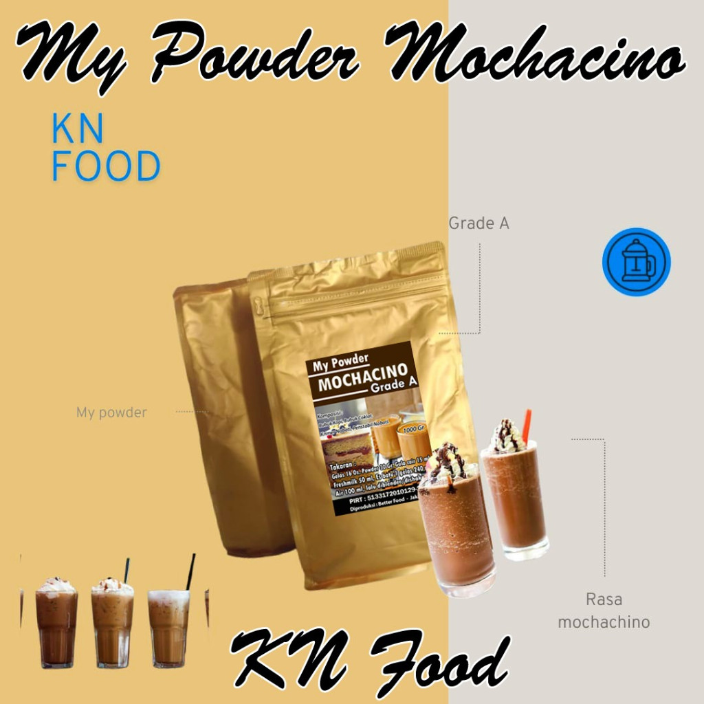 

Mochacino Grade A 1KG | My Powder Grade A Mochachino 1kg