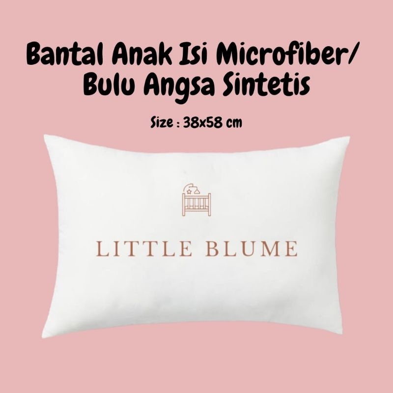 Bantal Anak Balita MICROFIBER/Bulu Angsa Sintetis 38*58