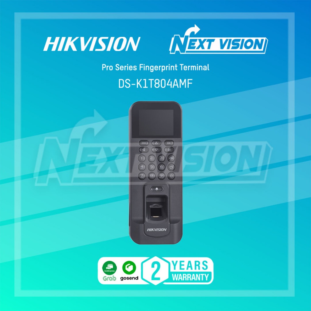 DS-K1T804AMF - HIKVISION ACCESS CONTROL SUPPORT FINGERPRINT & CARD