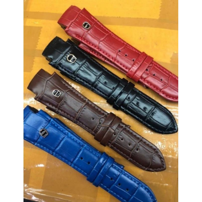 Tali strap jam tangan Aigner Palermo leather kulit pria watch