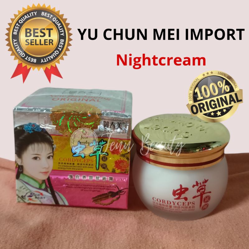 Cream Malam Yu Chun Mei Import | Night cream