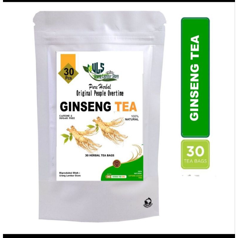 

Teh celup ginseng isi 30 tea bag/teh Celup ginseng